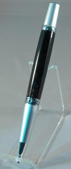 Black and Copper Ballpoint. - Click Image to Close