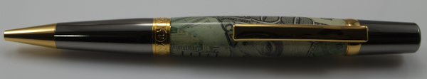 Large Shredded Money Ballpoint. - Click Image to Close