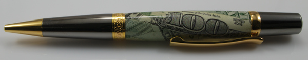 Large Shredded Money Ballpoint. - Click Image to Close